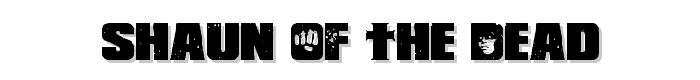 Shaun of the Dead font